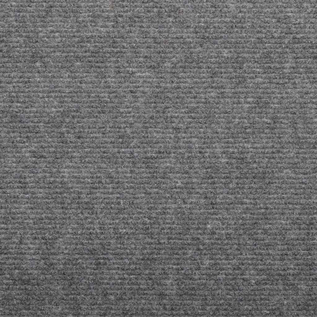 Stair Mats Self-adhesive 10 pcs Grey 65x22.5x3.5 cm