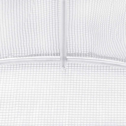 Greenhouse with Steel Frame White 96 m² 16x6x2.85 m