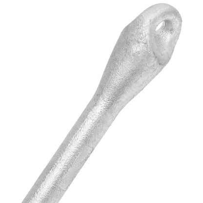 Folding Anchor Silver 4 kg Hot Dip Galvanized Cast Iron