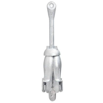 Folding Anchor with Rope Silver 6 kg