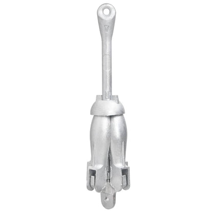 Folding Anchor with Rope Silver 8 kg