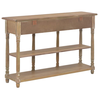 Console Table 110x30x76cm Engineered Wood
