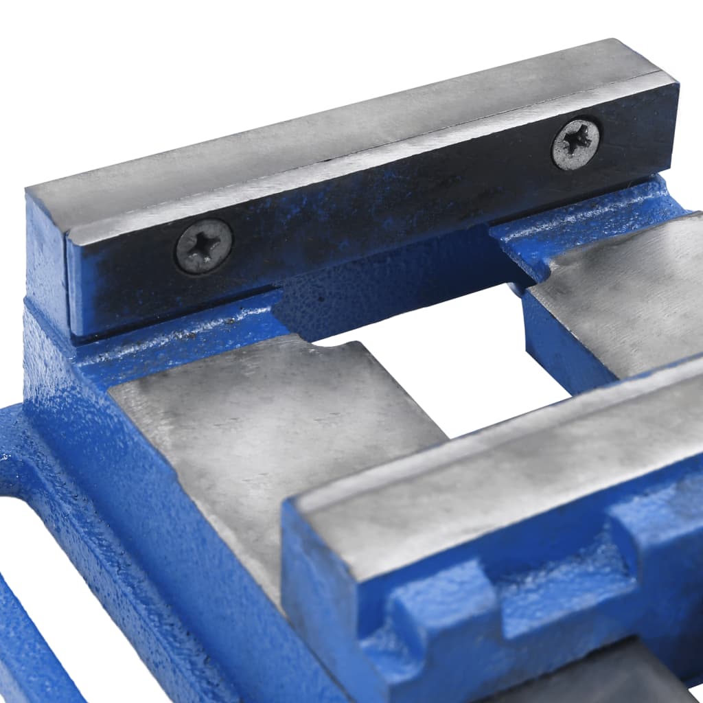 Drill Press Vise Blue 121 mm Cast Iron