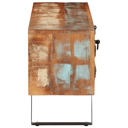 TV Cabinet 112x30x45 cm Solid Wood Reclaimed