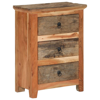 Side Cabinet 55x33x75 cm Solid Wood Acacia