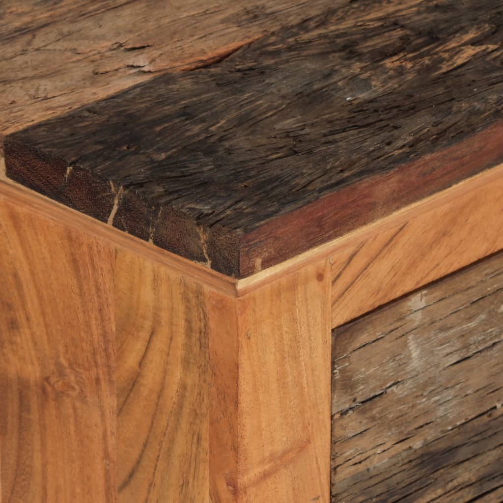 Side Cabinet 55x33x75 cm Solid Wood Acacia
