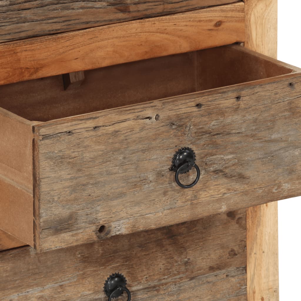 Side Cabinet 55x33x75 cm Solid Wood Acacia