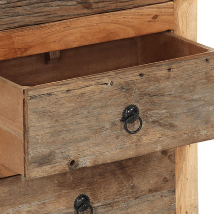 Side Cabinet 55x33x75 cm Solid Wood Acacia