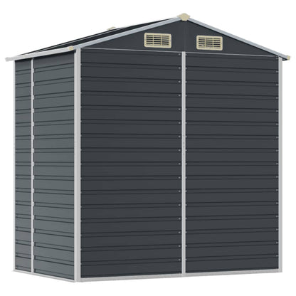Garden Shed | Anthracite | Galvanised Steel | 191x130x198 cm