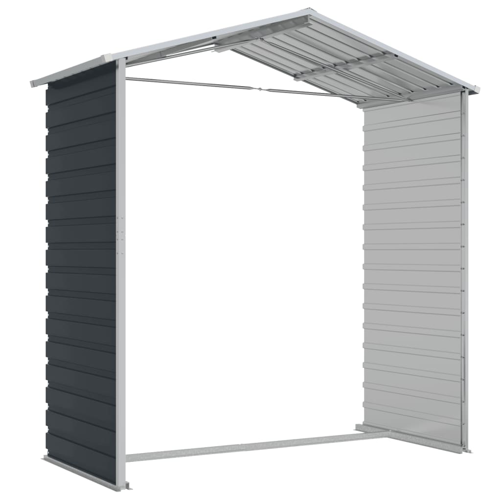 Garden Shed | Anthracite | Galvanised Steel | 191x130x198 cm