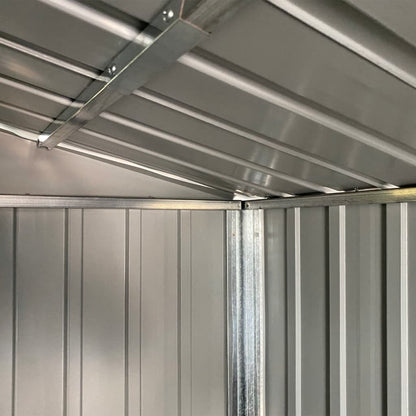 Garden Shed | Anthracite | Galvanised Steel | 191x130x198 cm