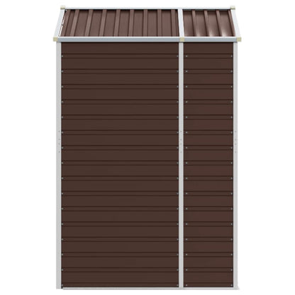Garden Shed | Brown | Galvanised Steel | Medium | Garden Shed