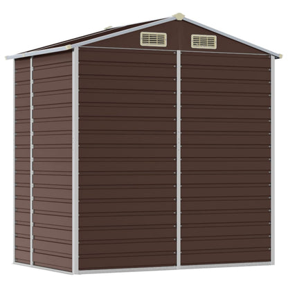 Garden Shed | Brown | Galvanised Steel | Medium | Garden Shed