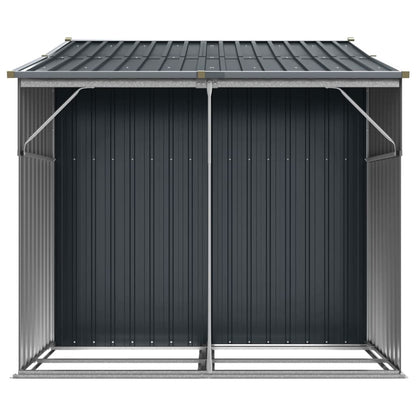 Garden Shed Anthracite 277x192.5x179 cm Galvanised Steel