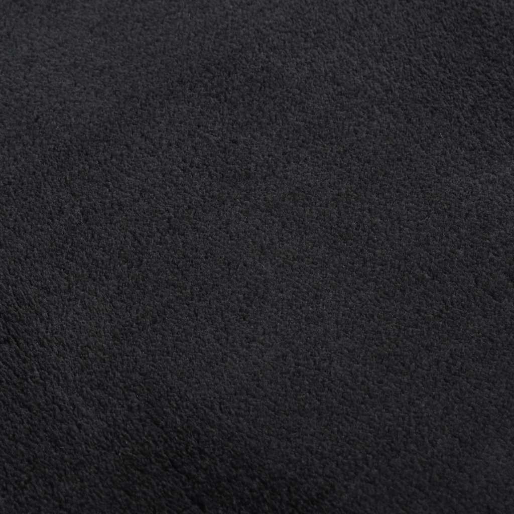 Shaggy Rug Black 120x183 cm Polyester