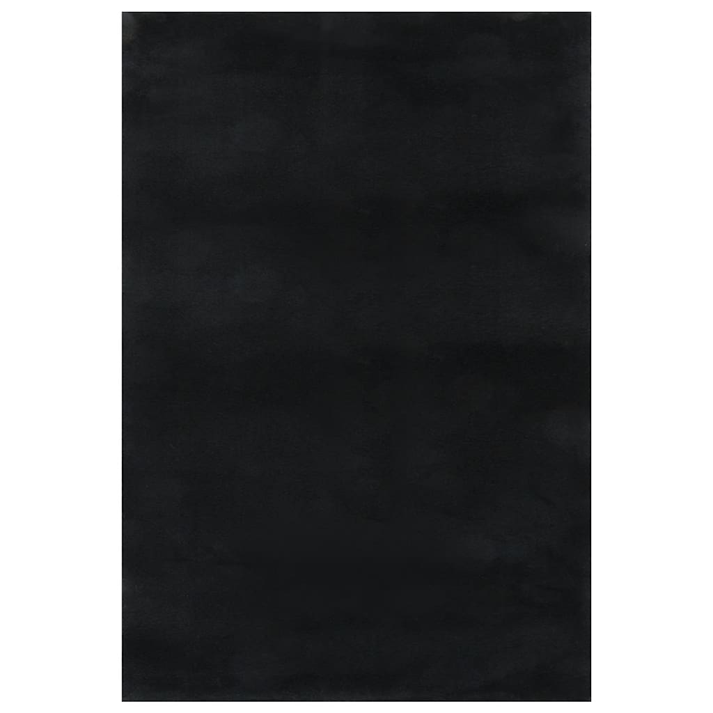 Shaggy Rug Black 240x305 cm Polyester