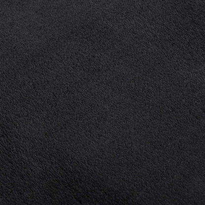 Shaggy Rug Black 240x305 cm Polyester