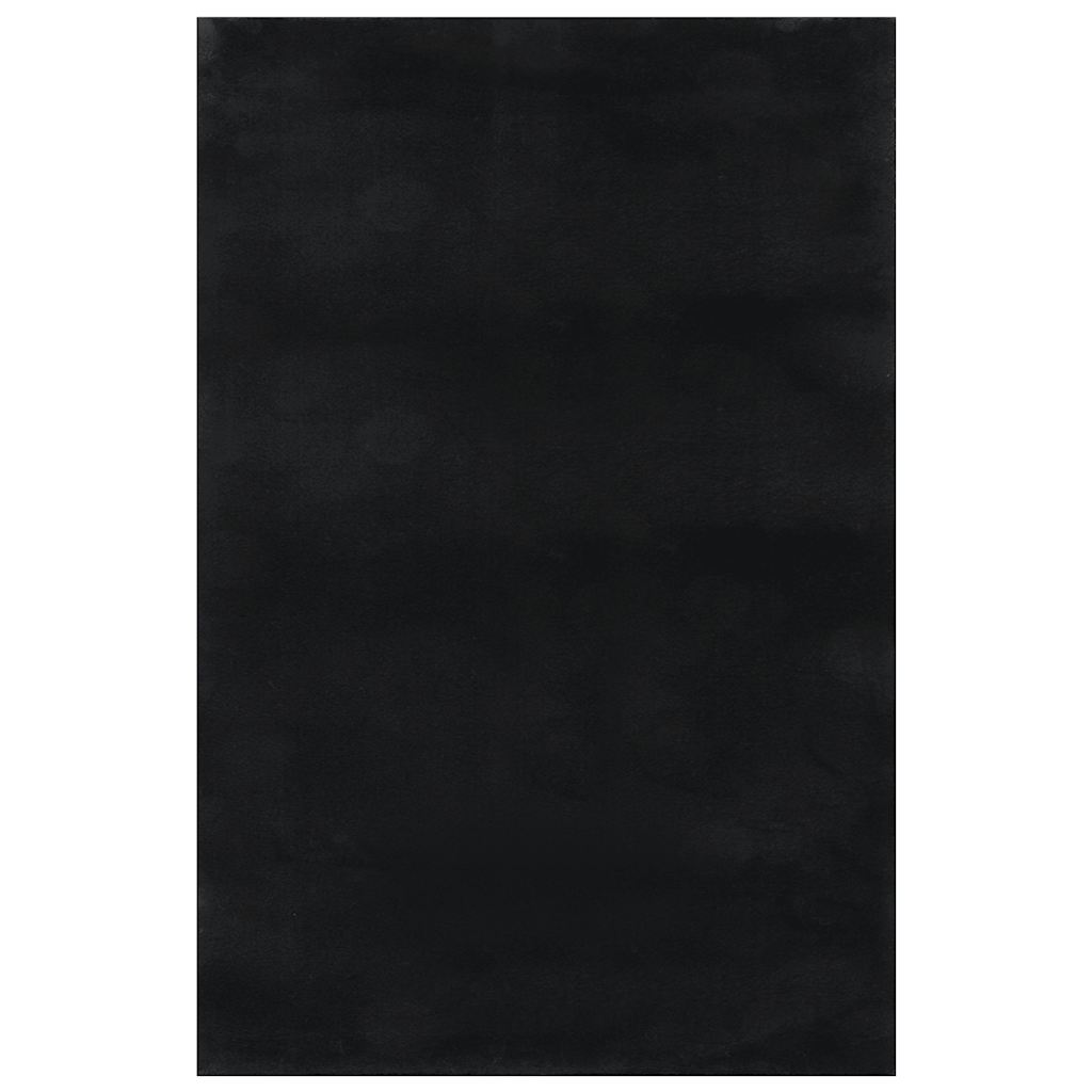 Shaggy Rug Black 240x340 cm Polyester