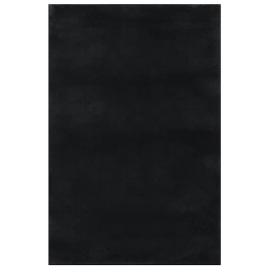 Shaggy Rug Black 240x340 cm Polyester