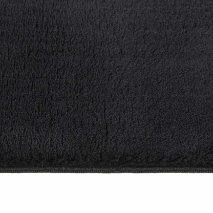 Shaggy Rug Black 240x340 cm Polyester