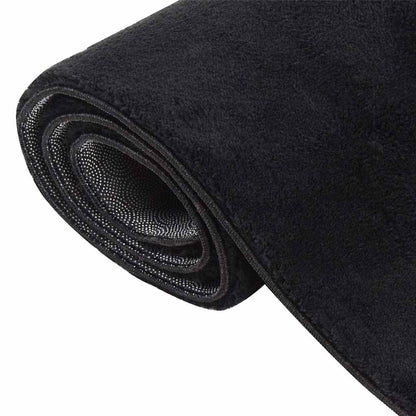 Shaggy Rug Black 240x340 cm Polyester