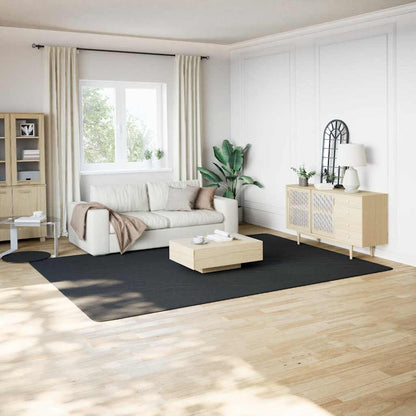 Shaggy Rug Black 240x340 cm Polyester