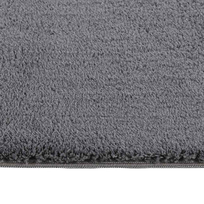 Shaggy Rug Anthracite 120x183 cm Polyester