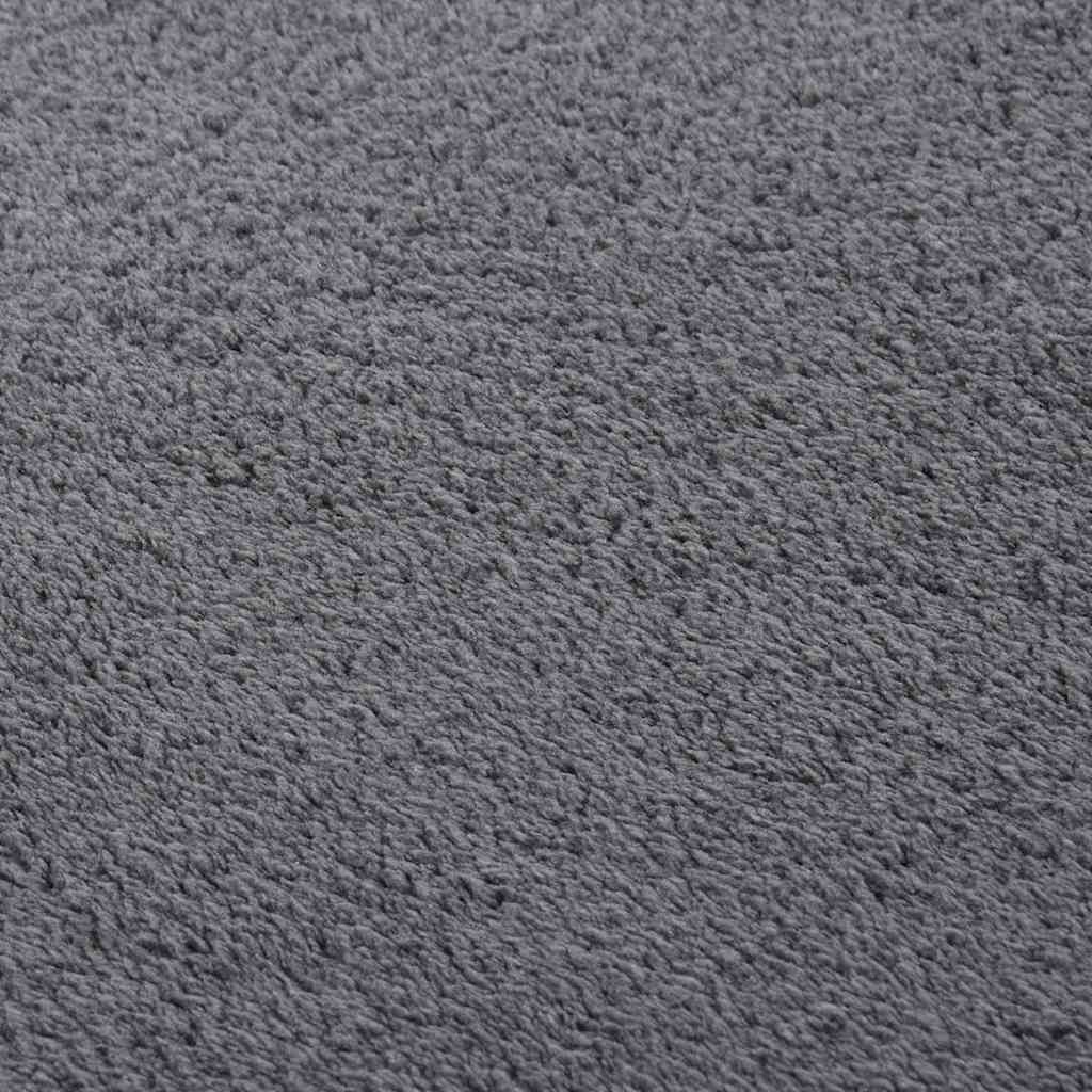 Shaggy Rug Anthracite 200x275 cm Polyester