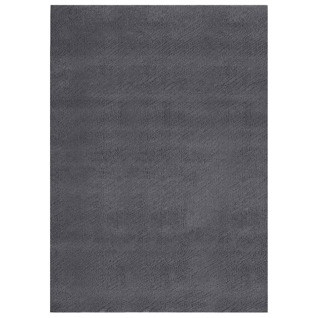 Shaggy Rug Anthracite 240x305 cm Polyester