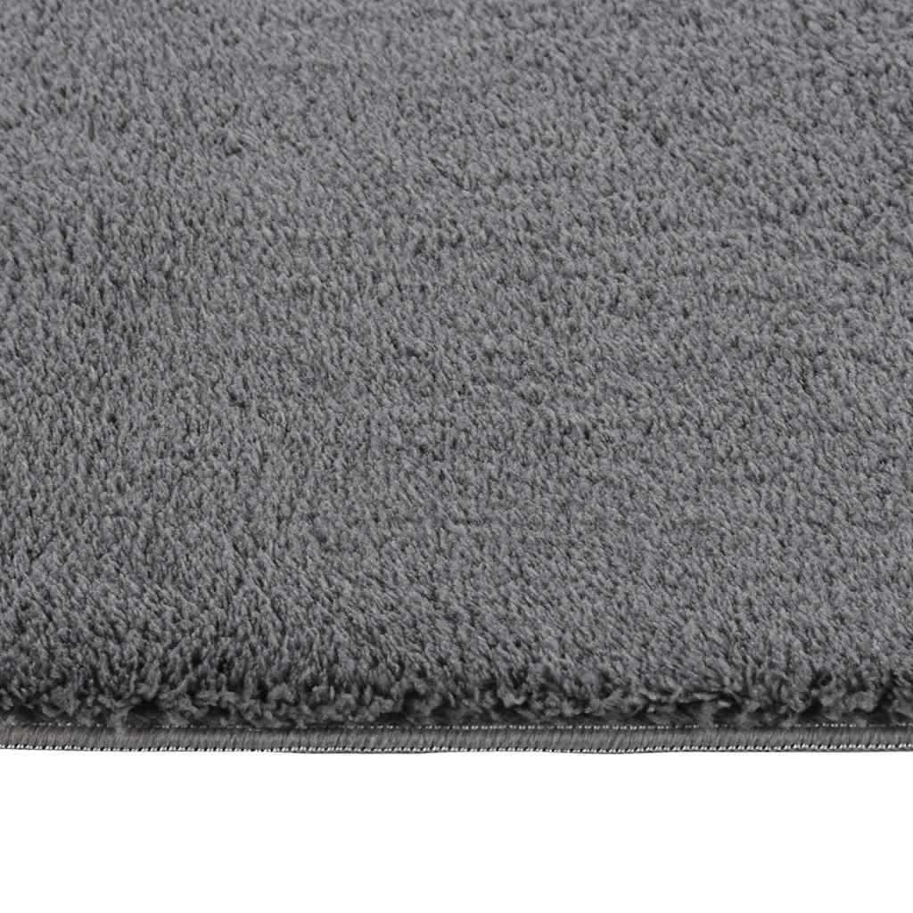 Shaggy Rug Anthracite 240x305 cm Polyester