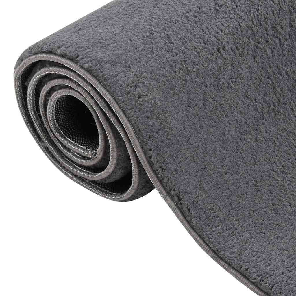 Shaggy Rug Anthracite 240x305 cm Polyester