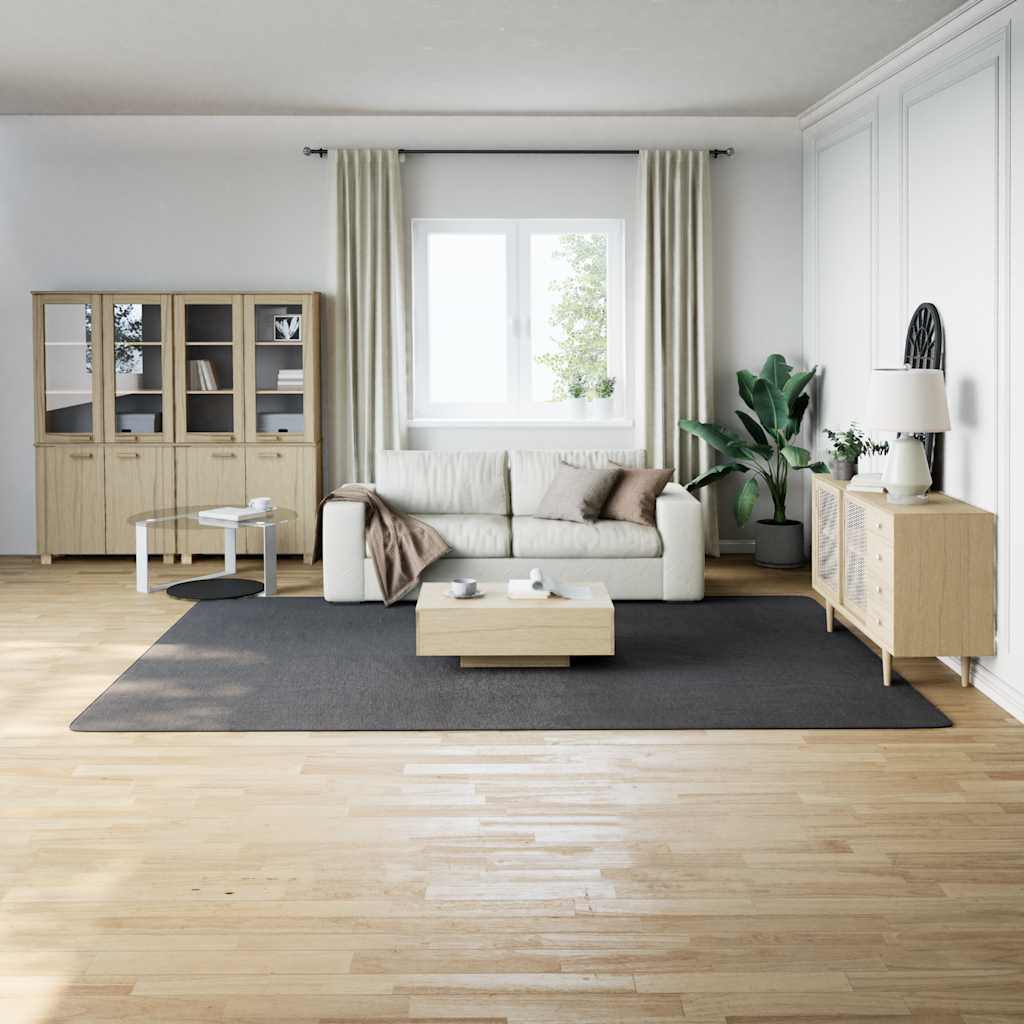 Shaggy Rug Anthracite 240x340 cm Polyester