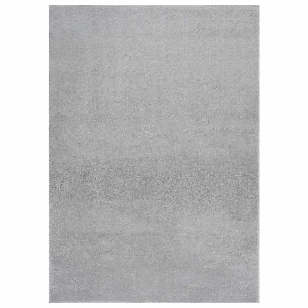 Shaggy Rug Grey 200x275 cm Polyester