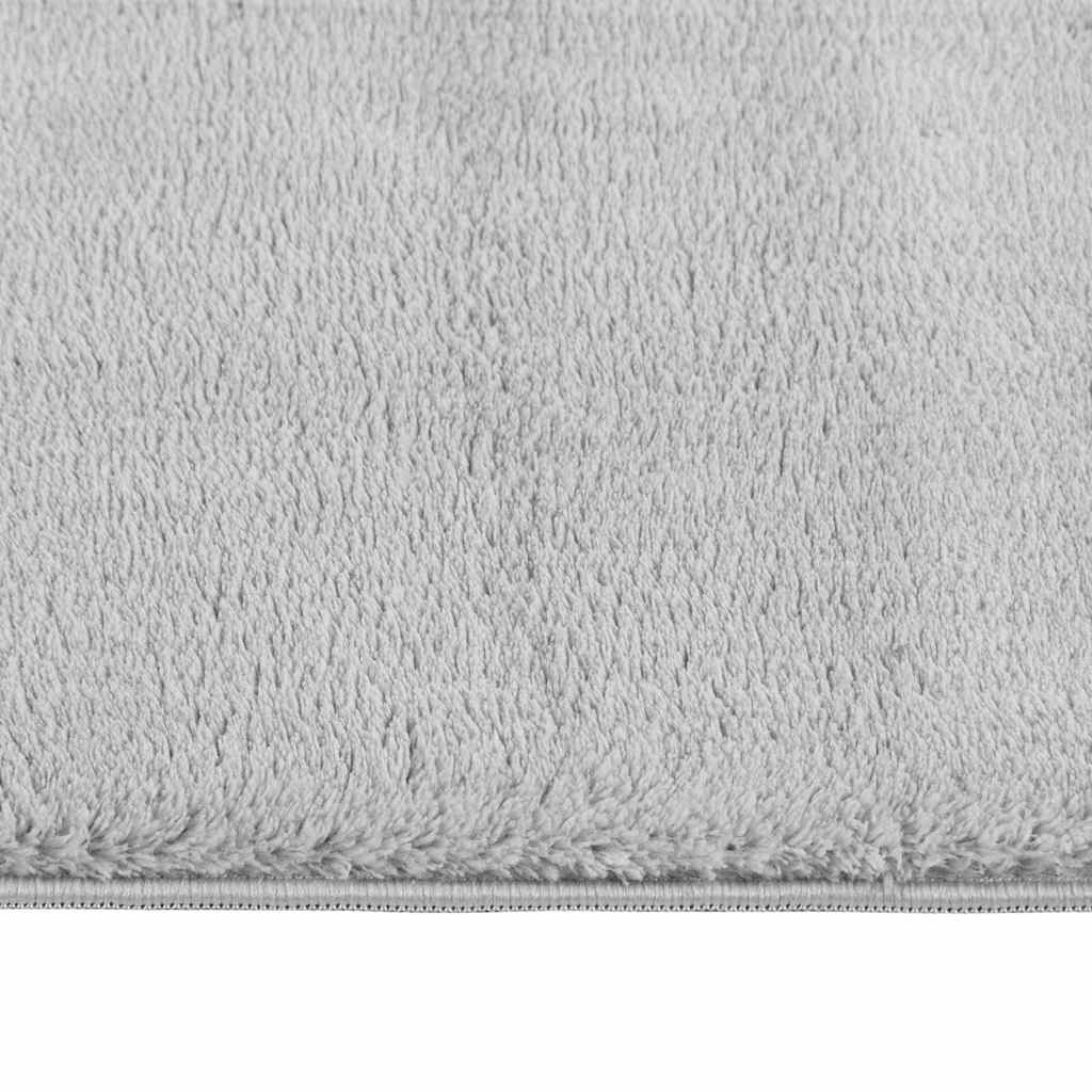 Shaggy Rug Grey 240x305 cm Polyester