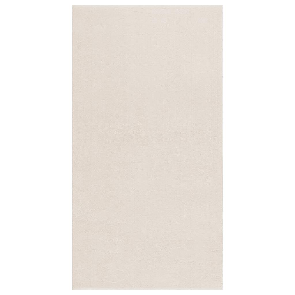 Shaggy Rug Cream White 120x183 cm Polyester