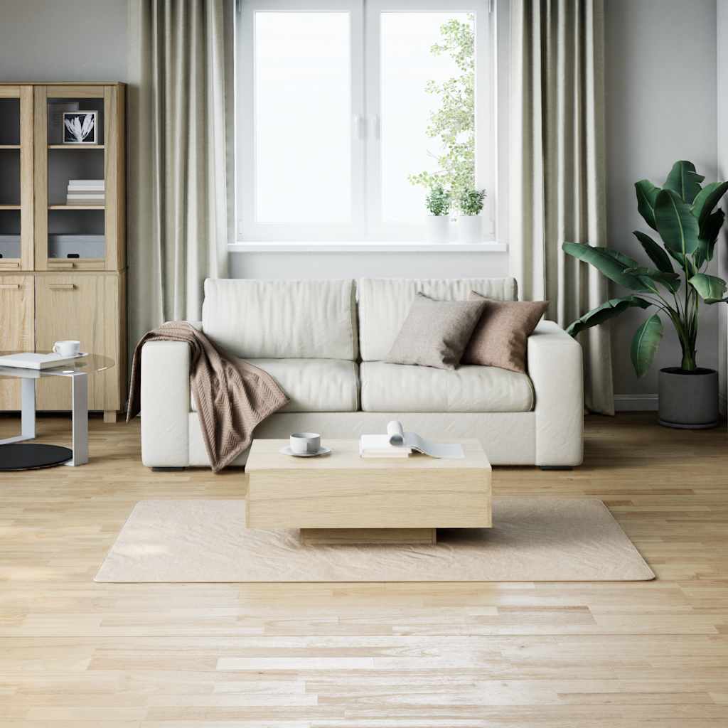 Shaggy Rug Cream White 120x183 cm Polyester