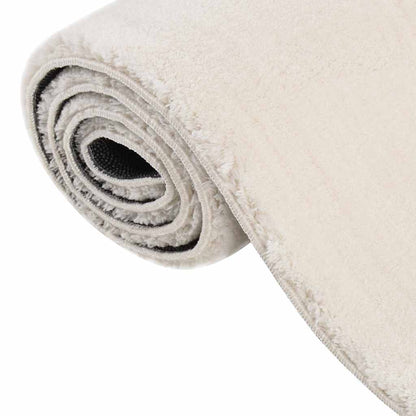 Shaggy Rug Cream White 120x183 cm Polyester