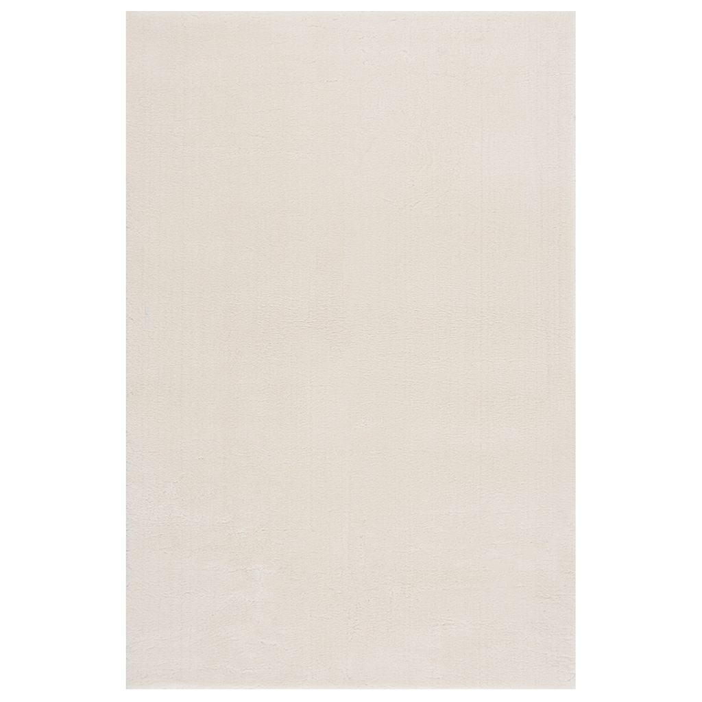 Shaggy Rug Cream White 240x340 cm Polyester