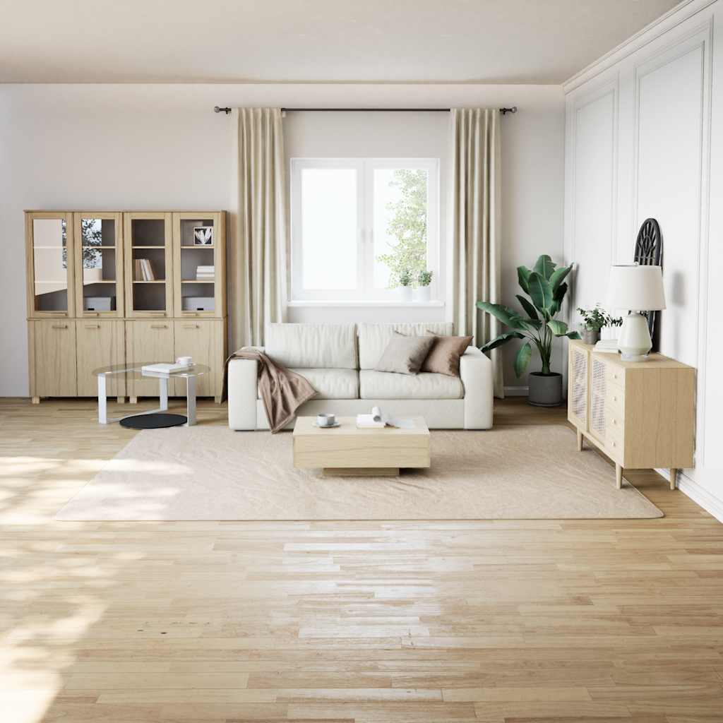 Shaggy Rug Cream White 240x340 cm Polyester