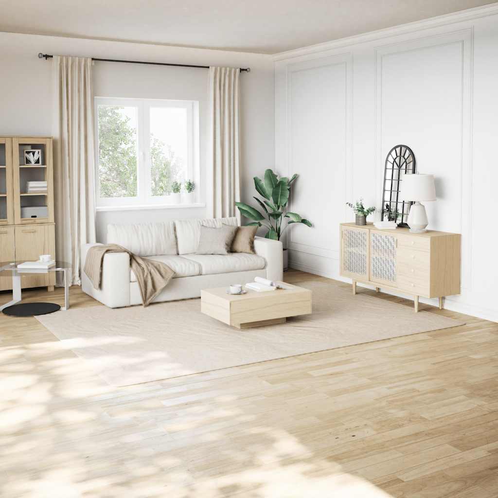 Shaggy Rug Cream White 240x340 cm Polyester