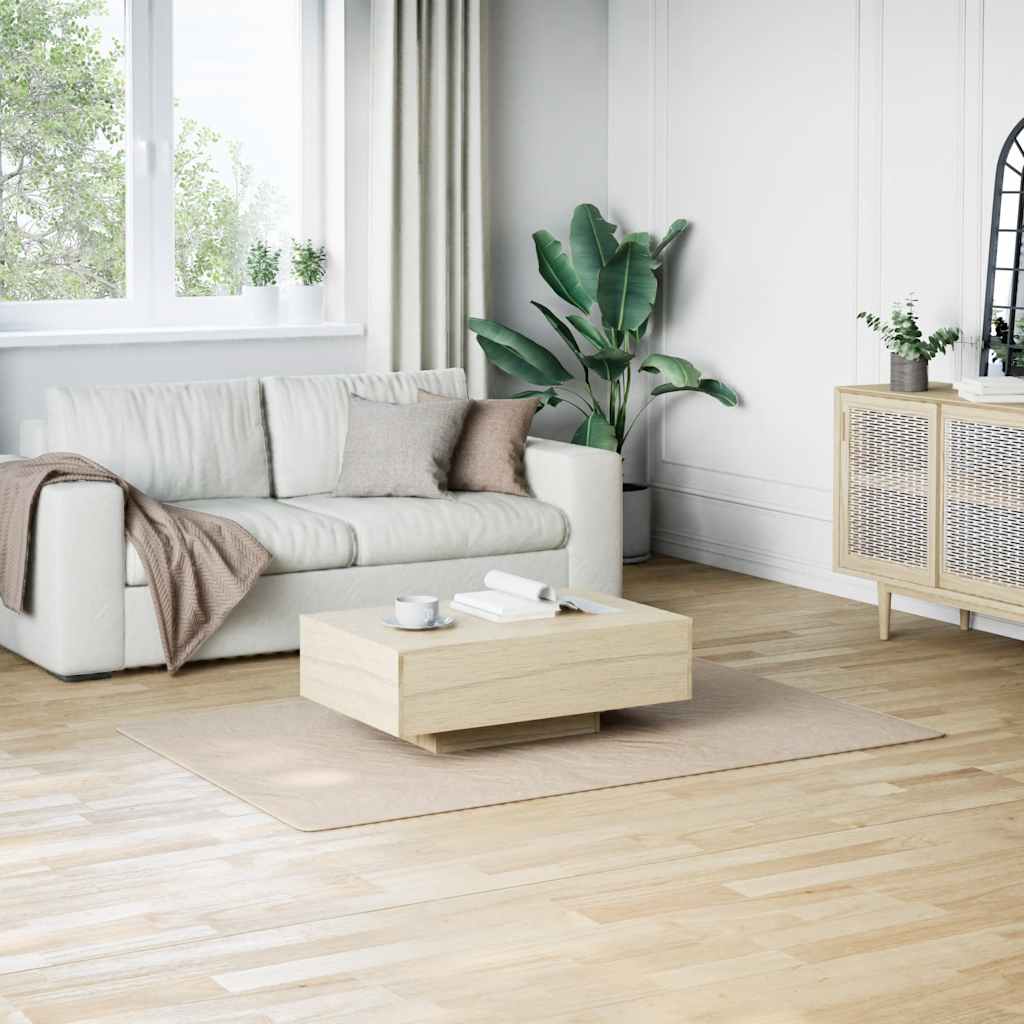 Shaggy Rug Beige 120x183 cm Polyester
