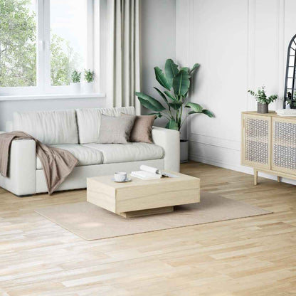 Shaggy Rug Beige 120x183 cm Polyester