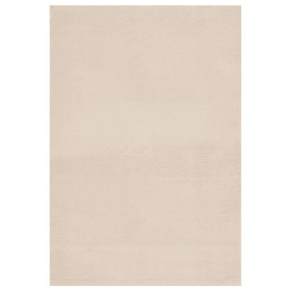 Shaggy Rug Beige 240x305 cm Polyester