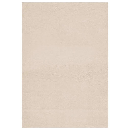 Shaggy Rug Beige 240x305 cm Polyester