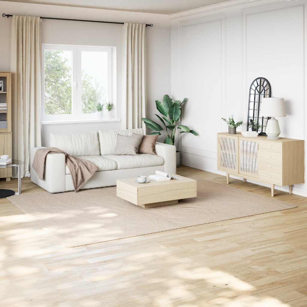 Shaggy Rug Beige 240x305 cm Polyester