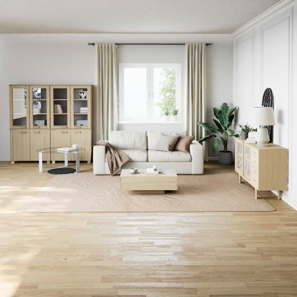 Shaggy Rug Beige 240x340 cm Polyester