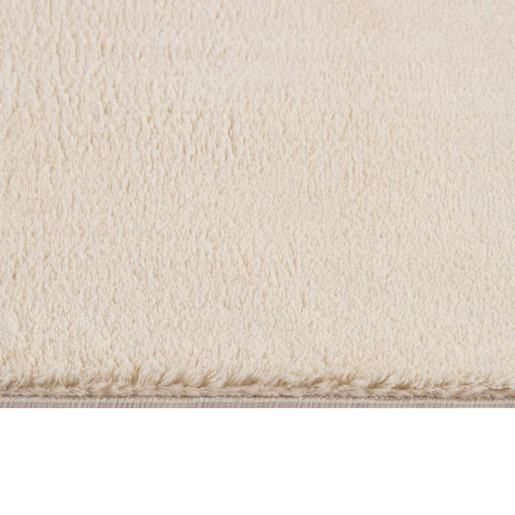 Shaggy Rug Beige 240x340 cm Polyester