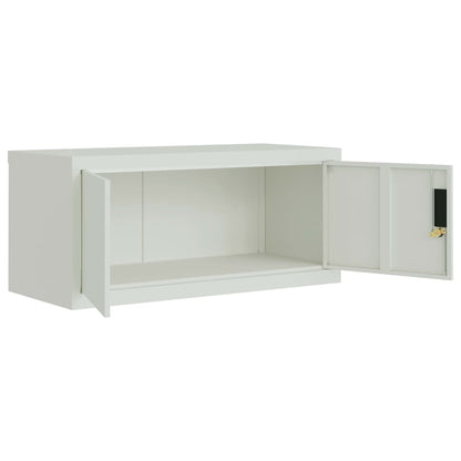 File Cabinet | Light grey | Powder-coated steel | Large