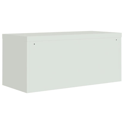 File Cabinet | Light grey | Powder-coated steel | Large