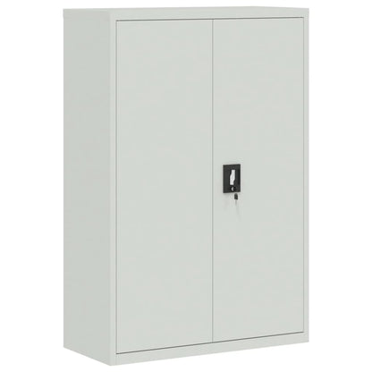 File Cabinet | Light grey | Powder-coated steel | Large